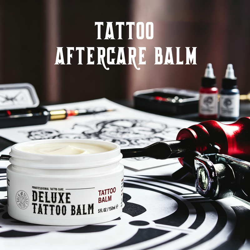 Cross border exclusive tattoo cream DELUKE TATTOO BALM moisturizing and color enhancing tattoo embroidery care cream in stock