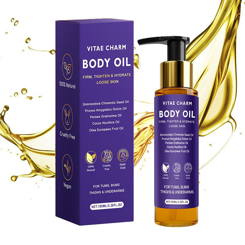 Cross border exclusive magic body oil Luxury Body Oil moisturizing and firming English packaging hot item in stock
