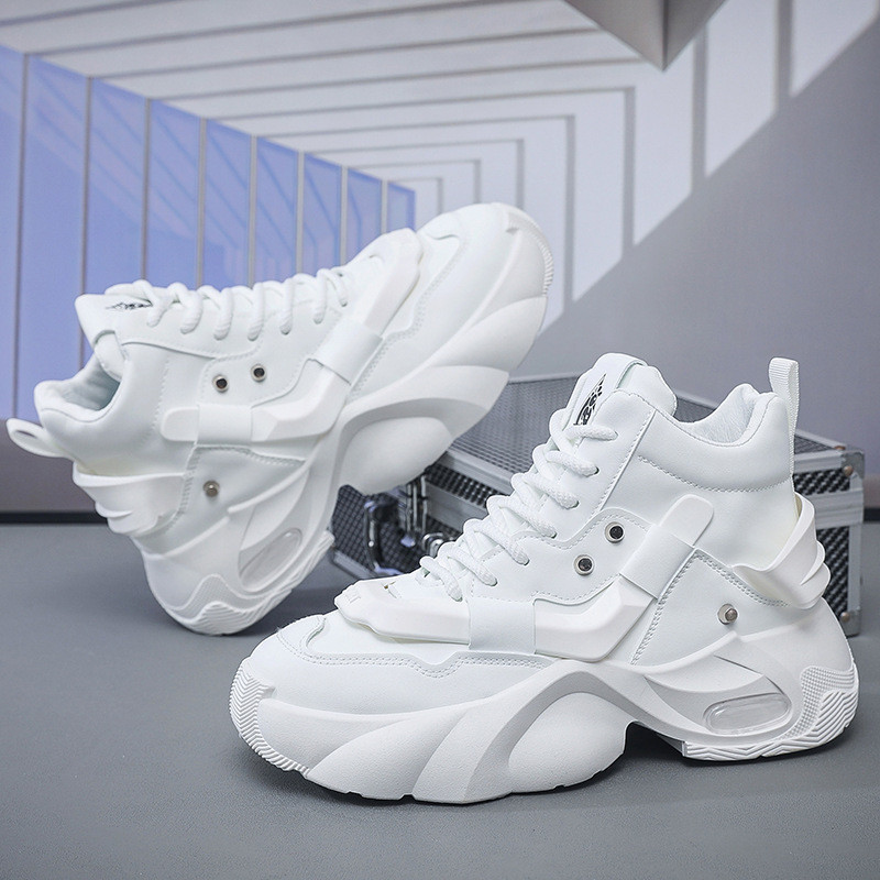 2026 summer men's shoes invisible height increasing men's dad shoes youth versatile casual shoes men's high rise trendy shoes