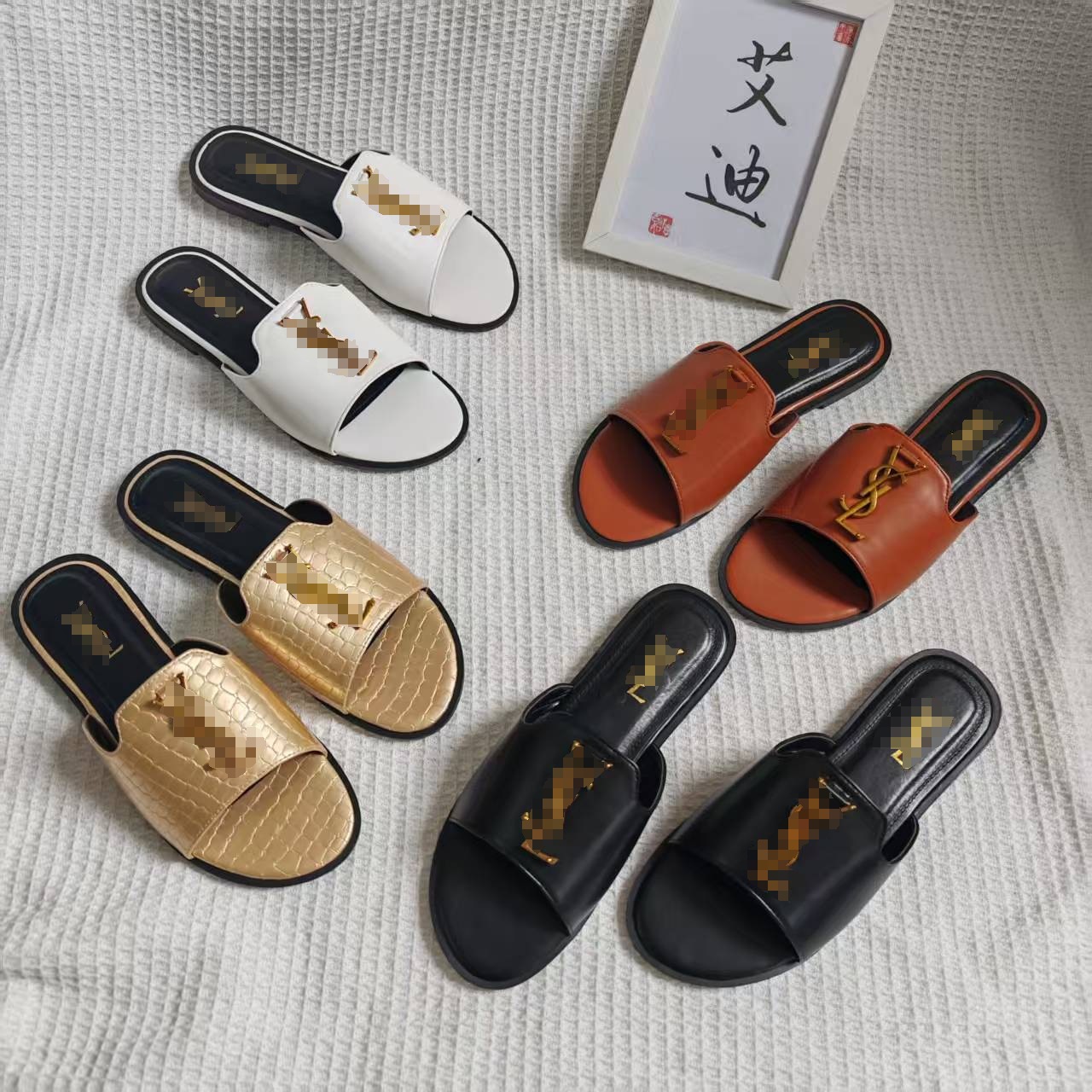 Eddie Footwear International Station Hot selling YS Flat Shoes One line Sandals Women's Summer Sandals Wholesale in Stock