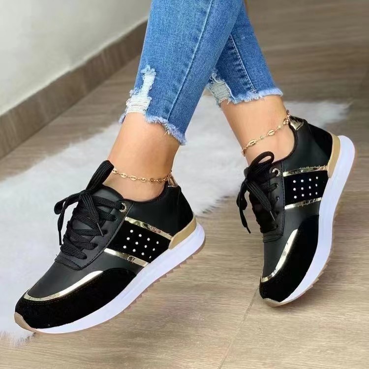2025 European and American plus size sports and leisure shoes summer new style thick soled leisure shoes strap sports women's shoes spot wholesale