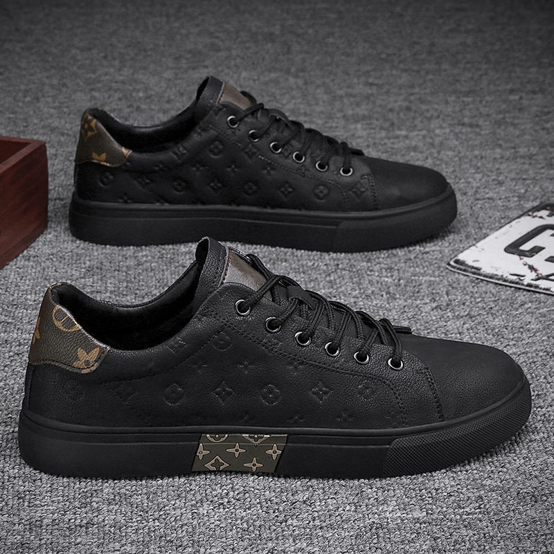 2026 Spring New Men's Shoes Board Shoes White Shoes Casual Leather Shoes Men's Shoes Wholesale Driving Board Shoes Men's Trendy Shoes