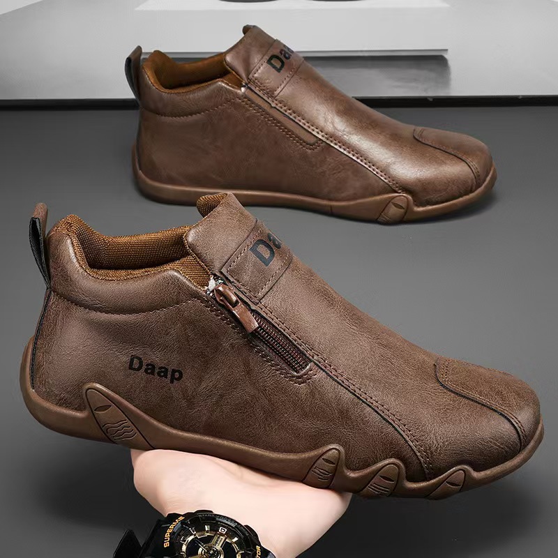 2026 Spring Men's Shoes New Low cut Casual Shoes Men's Work Clothes Shoes Trendy Versatile Outdoor Mountaineering Shoes