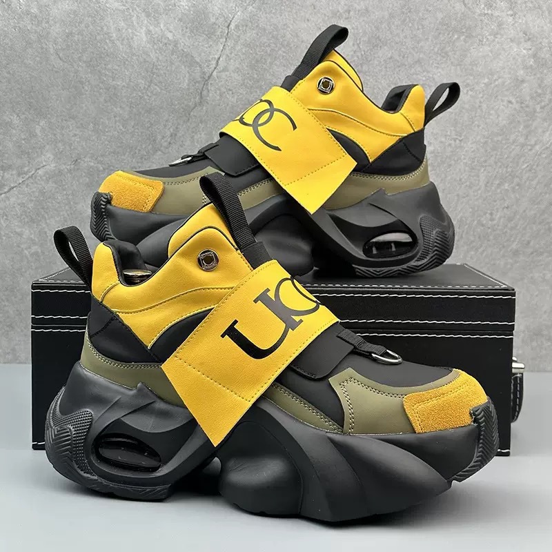 2026 New Men's Dad Shoes Lazy One Step Men's Shoes Versatile Height Increasing Casual Sports Men's Shoes Classic Men's Shoes