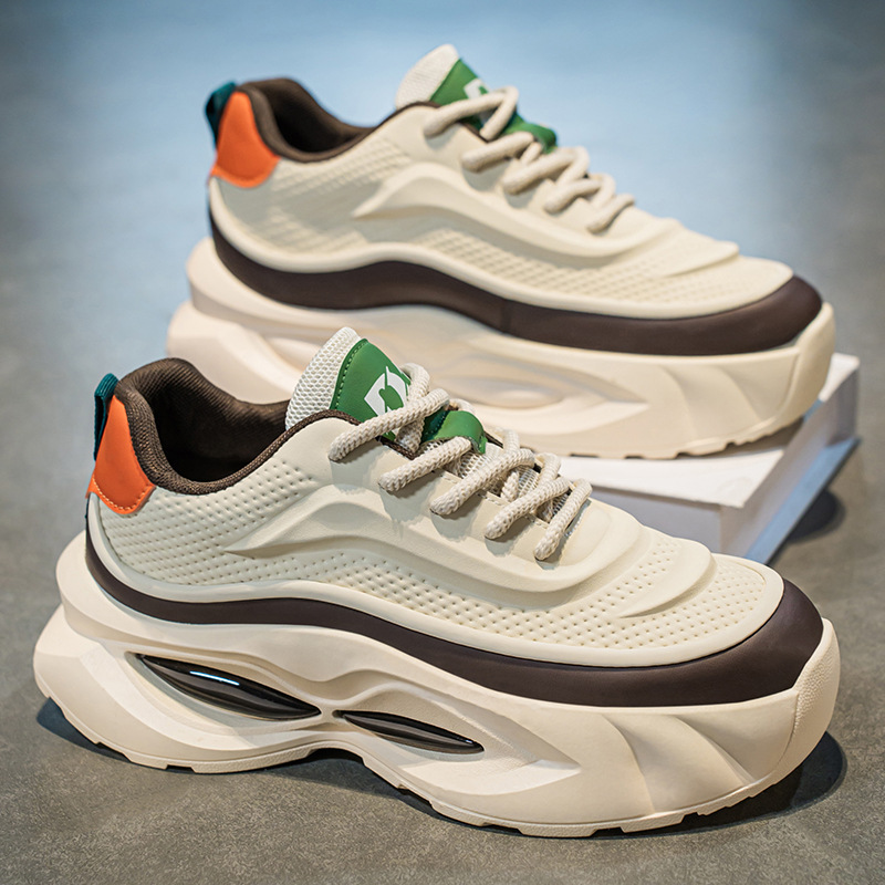 2026 Spring New Men's Trendy Shoes Lightweight Anti slip Dad Shoes Youth Sports Shoes Daily Casual Running Shoes