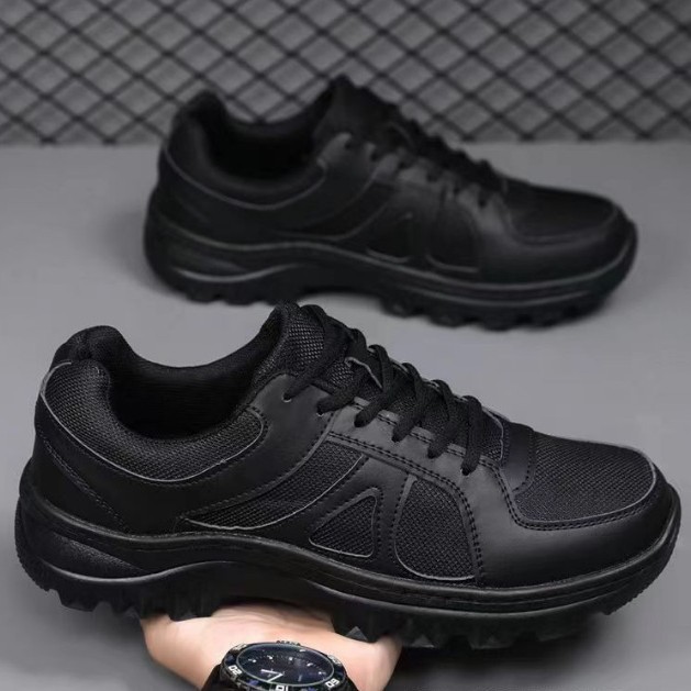 Cross border training shoes for spring men, soft soled outdoor sports and leisure, mesh breathable hiking and fitness training shoes wholesale
