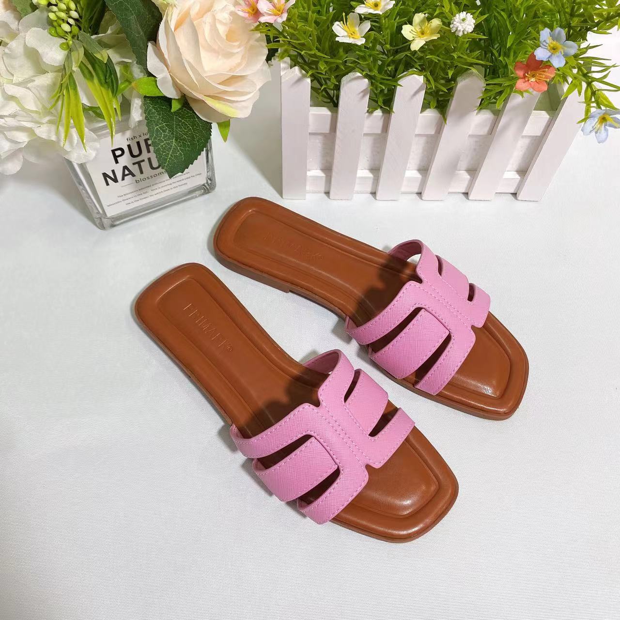 Manufacturer's original order 2025 European and American brand new slippers Sandals cross-border e-commerce 2025 popular women's cool
