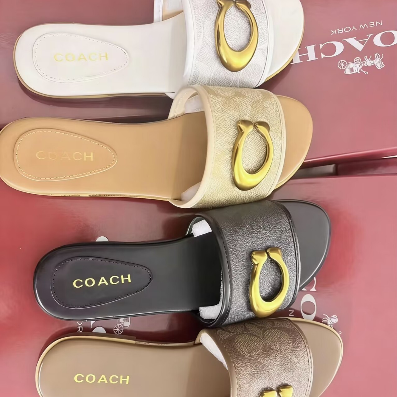 Cross border e-commerce outdoor women's shoes versatile slippers, one line drag daily casual versatile beach beach beach summer