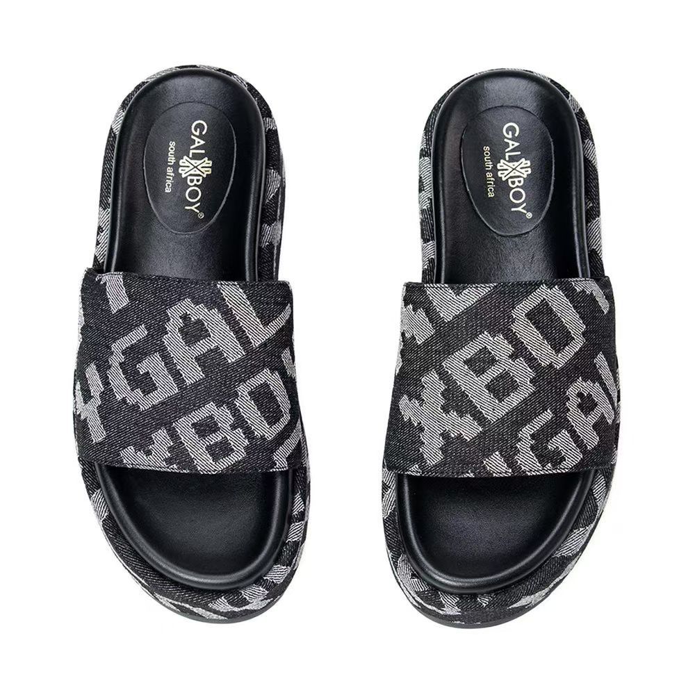 South Africa 2024 new women's slippers, women's cool slippers, French style ultra light sponge and height increasing outdoor wear