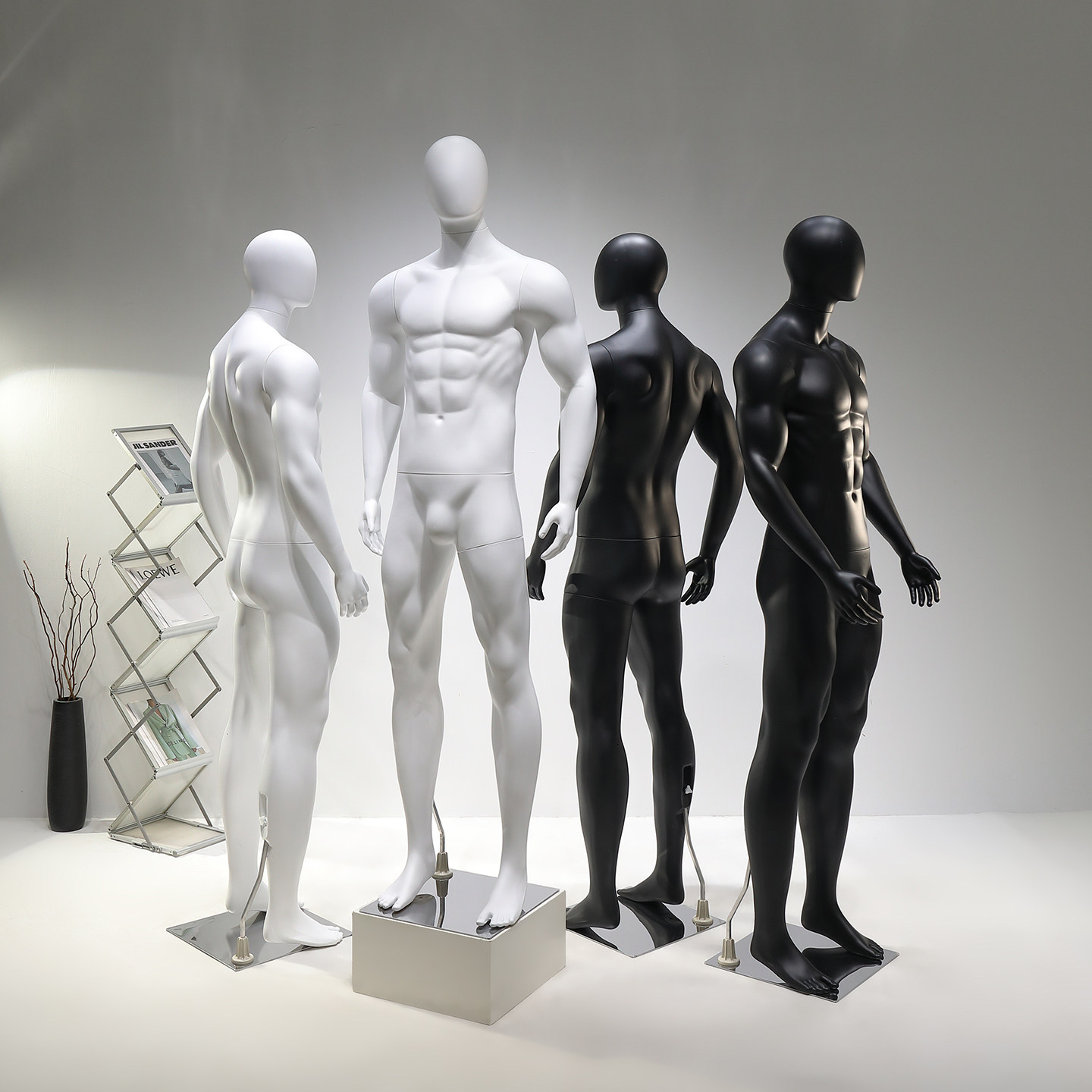 Sports models, muscle models, men's models, clothing stores, dedicated full body mannequins, men's clothing stores, window displays, props, dolls
