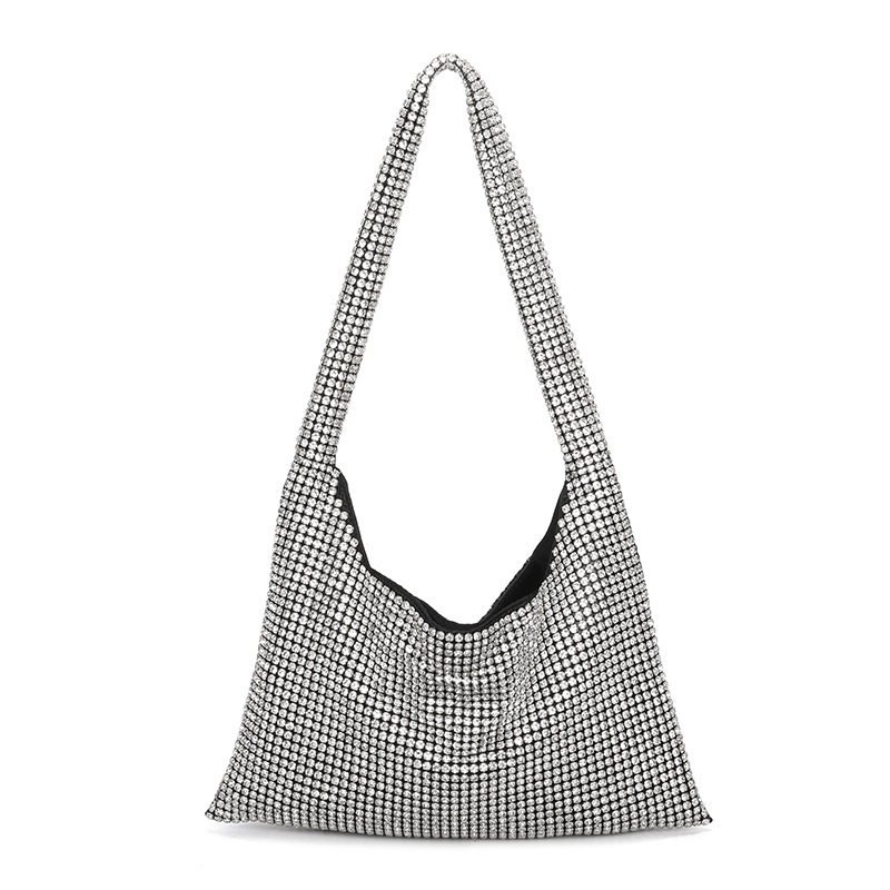 2026 Summer Vest Bag Trendy Dinner Single Shoulder Women's Bag Style Versatile Street Shot Armpit Bag Cross Shoulder socialite