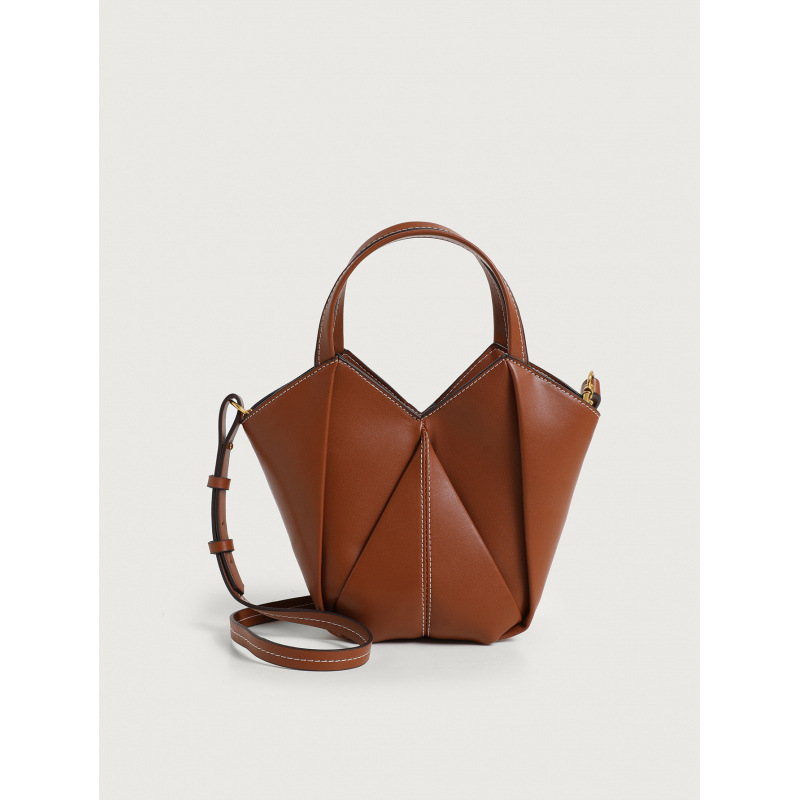 Z Home Women's Bag New Cross border High quality Texture Basket Handbag Cross shoulder Small Bag Single shoulder Bucket Bag