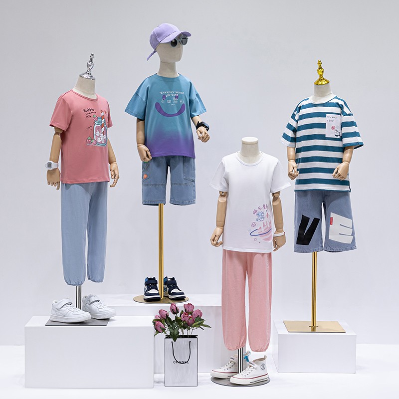 Children's model stand, children's clothing store, model props, half body mannequin, full body mannequin, male and female children's model display stand