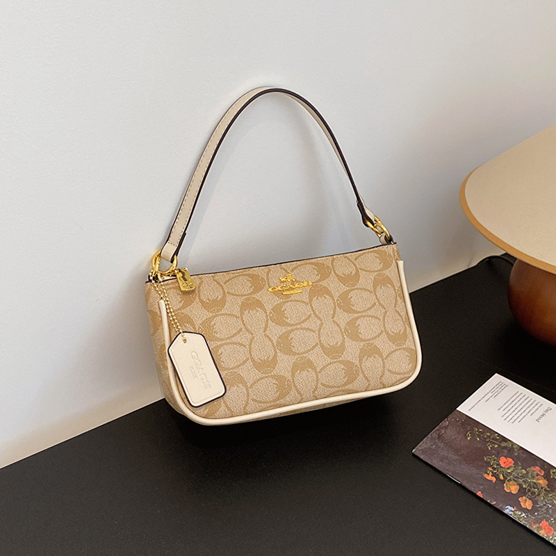 This year's popular small bags for women, 2026 new trendy and fashionable printed single shoulder diagonal cross bag, high-end and versatile armpit bag