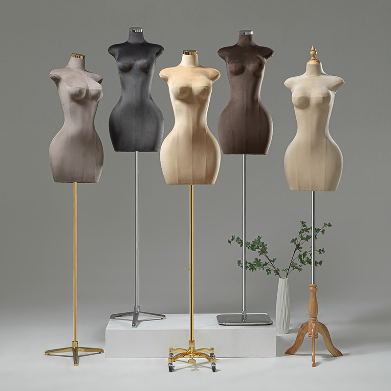 European and American plus size model props and clothing store, D-cup, enlarged buttocks, fat buttocks, huge buttocks, women's clothing platform, display stand, full body