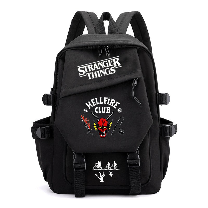 AliExpress provides American TV series' Stranger Things' printed backpacks for teenagers