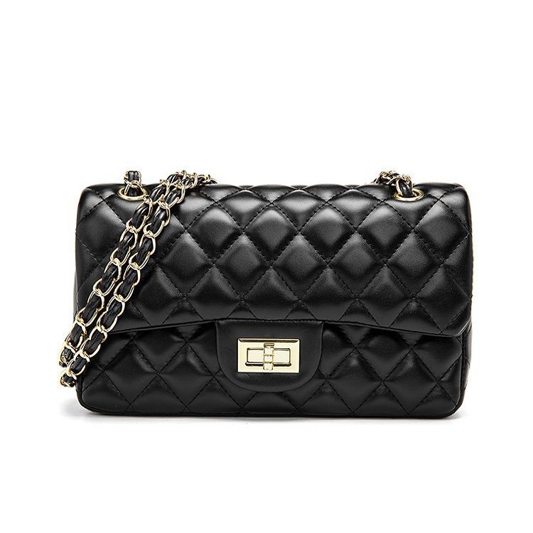 2026 new spring diamond grid chain bag, European and American retro fashion spicy mom bag, easy to match single shoulder crossbody bag, women's bag