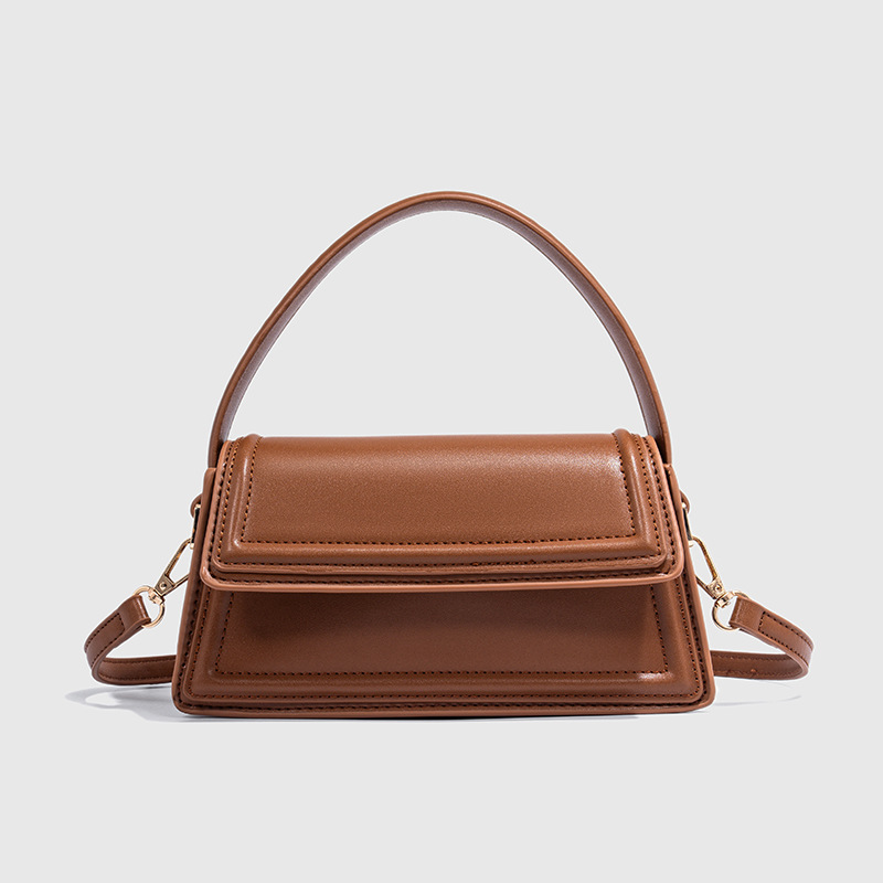 Z Home Cross border Wholesale Women's Bag 2026 New Fashionable Mini City Leisure Crossbody Bag Trapezoidal Handheld Shoulder Bag