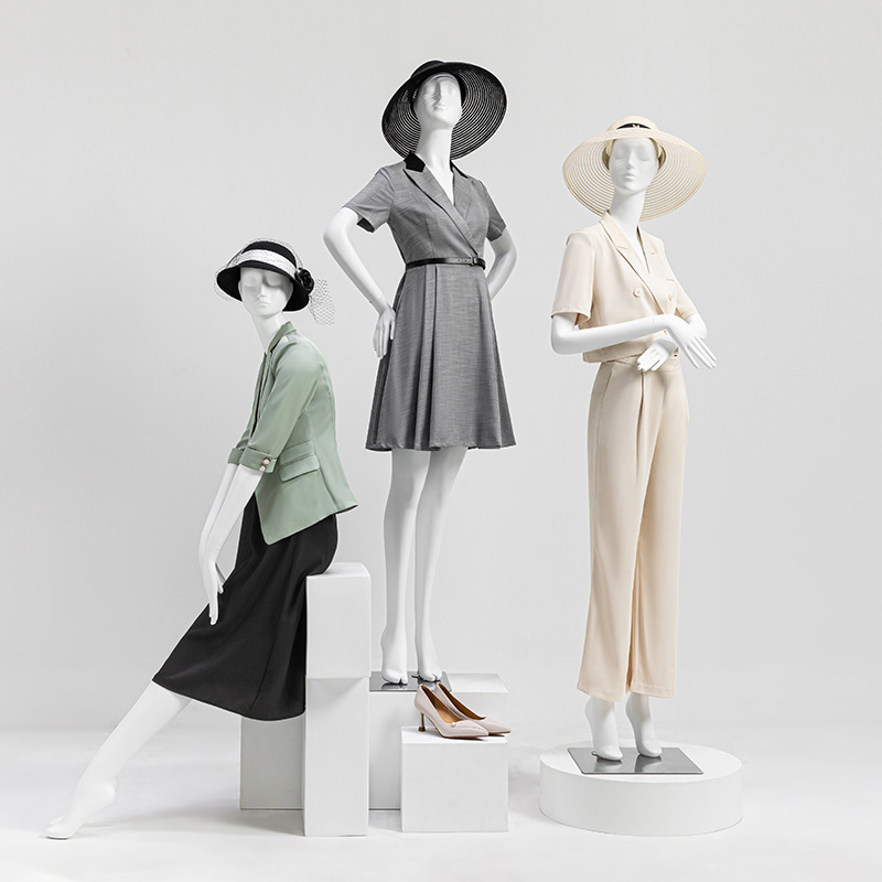 Top brand clothing store model props, female half body mannequin stage, mannequin showcase, women's clothing store model display stand, full body