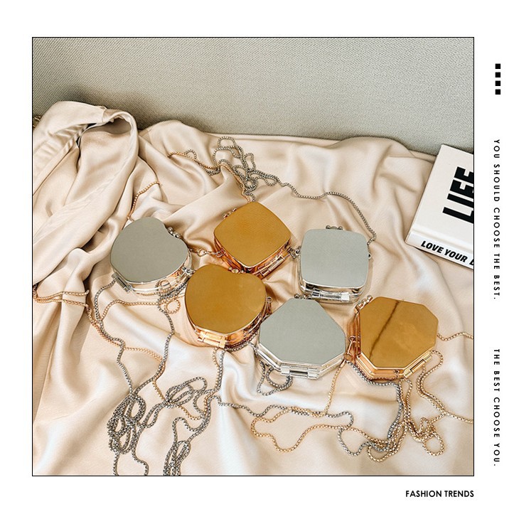 Cross border summer new acrylic bag crossbody bag women's fashion mini bag children's small bag change headphone box