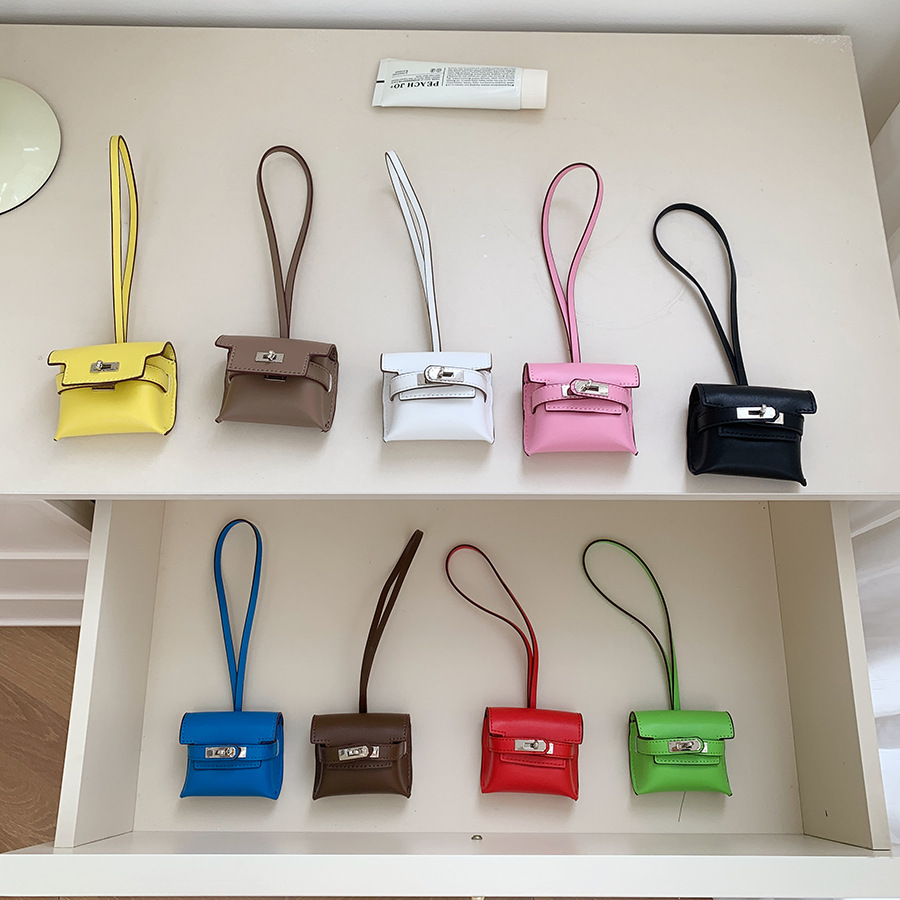 Ladies' Small Square Card Bag Solid Color High end Card Bag 2025 New Small and Large Capacity Zero Wallet