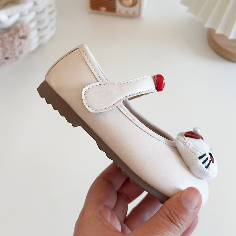 Girls' Little Leather Shoes 2026 Spring and Autumn New Style Little Girls' Fashion Korean Edition Cartoon Princess Shoes Middle Children's Soft soled Single Shoes Girls' Little Leather Shoes 2026 Spring and Autumn New Style Little Girls' Fashion Korean Edition Cartoon Princess Shoes Middle Children's Soft soled Single Shoes
