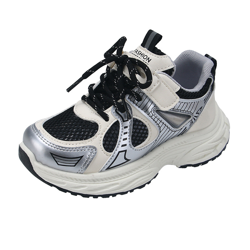 Girls' sports shoes 2026 spring new fashionable, versatile, comfortable, height increasing casual shoes for elementary school students, soft soled sports shoes Girls' sports shoes 2026 spring new fashionable, versatile, comfortable, height increasing casual shoes for elementary school students, soft soled sports shoes