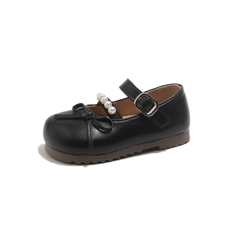 Girls' Little Leather Shoes 2026 Spring and Autumn New Style Doll Bow Princess Style Exquisite Princess Shoes Elegant Children's Single Shoes Girls' Little Leather Shoes 2026 Spring and Autumn New Style Doll Bow Princess Style Exquisite Princess Shoes Elegant Children's Single Shoes