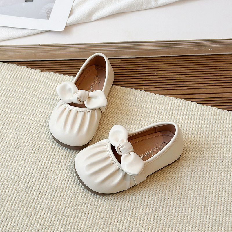 2026 Spring and Autumn New Women's Baby Bow Leather Shoes Mary Jane Princess Shoes Little Girls Soft soled Dance Children's Single Shoes 2026 Spring and Autumn New Women's Baby Bow Leather Shoes Mary Jane Princess Shoes Little Girls Soft soled Dance Children's Single Shoes