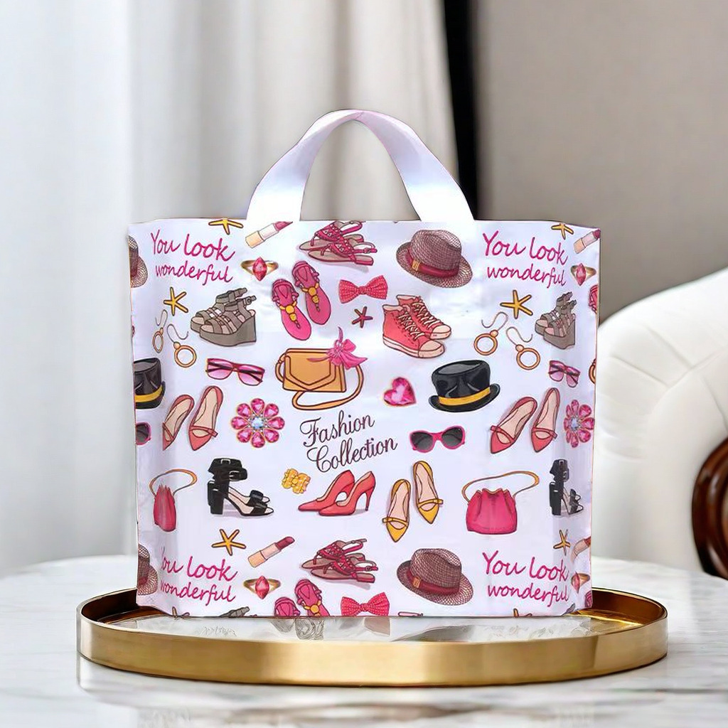 Exquisite handbag, clothing bag, gift bag, cosmetics bag, women's clothing, children's clothing, men's clothing bag, thickened shopping bag, plastic Exquisite handbag, clothing bag, gift bag, cosmetics bag, women's clothing, children's clothing, men's clothing bag, thickened shopping bag, plastic
