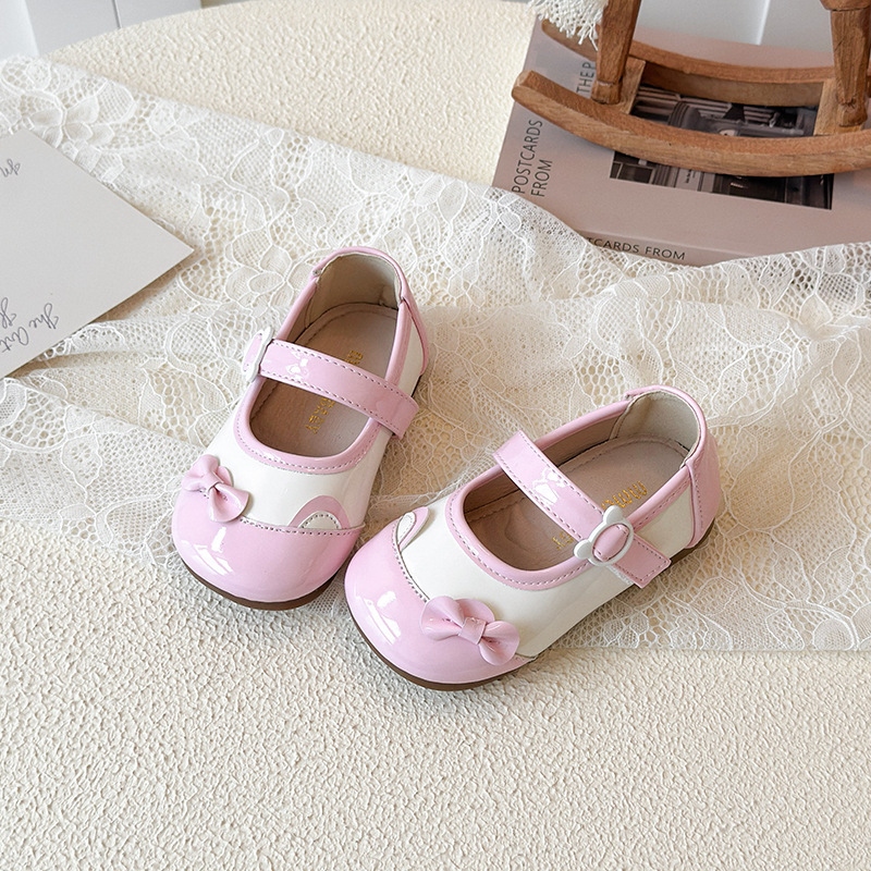 Girls' Little Leather Shoes 2025 Spring and Autumn New Style Children's Fashion Korean Edition Princess Shoes Children's 4-6-10 Year Old Soft Leather Single Shoes Girls' Little Leather Shoes 2025 Spring and Autumn New Style Children's Fashion Korean Edition Princess Shoes Children's 4-6-10 Year Old Soft Leather Single Shoes