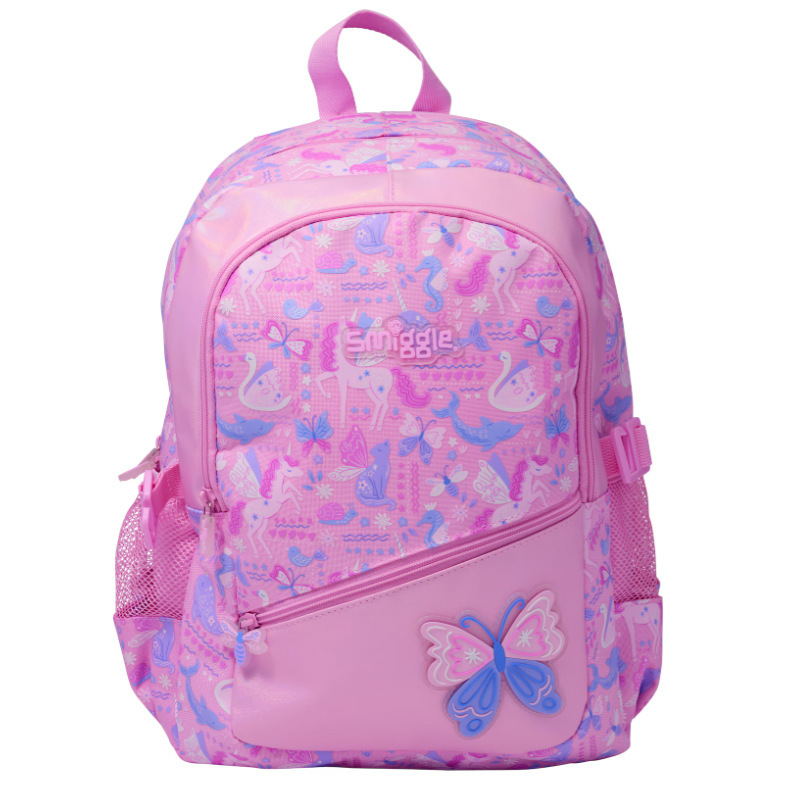 Australian Smiggle backpack, student backpack, children's large capacity travel box, outdoor unicorn leisure bag