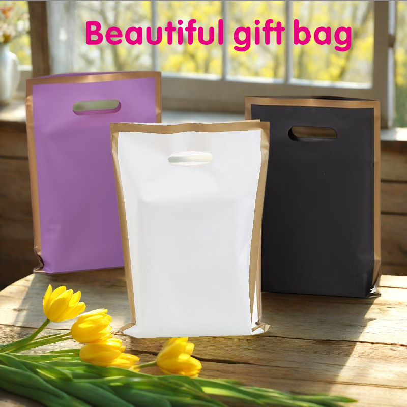 Phnom Penh gift bag, thickened packaging bag, frosted decoration, birthday party, holiday clothing store, thank you for the gift