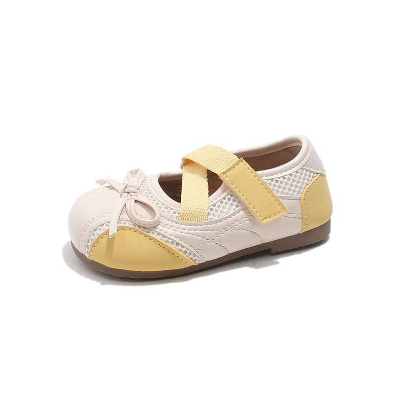Girls' Shallow Mouth Single Shoes 2026 Spring and Autumn Vintage Mary Jane Versatile Princess Shoes Butterfly Bow Ballet Small Leather Shoes Girls' Shallow Mouth Single Shoes 2026 Spring and Autumn Vintage Mary Jane Versatile Princess Shoes Butterfly Bow Ballet Small Leather Shoes