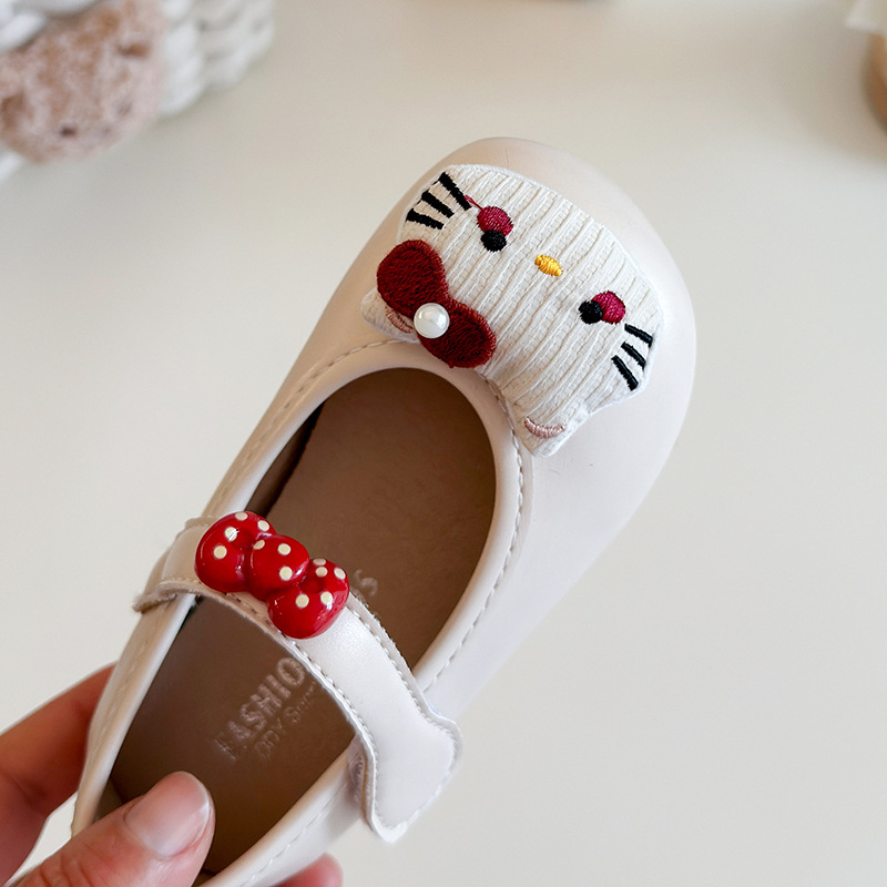 Girls' Little Leather Shoes 2026 Spring and Autumn New Style Little Girls' Fashion Korean Edition Cartoon Princess Shoes Middle Children's Soft soled Single Shoes Girls' Little Leather Shoes 2026 Spring and Autumn New Style Little Girls' Fashion Korean Edition Cartoon Princess Shoes Middle Children's Soft soled Single Shoes