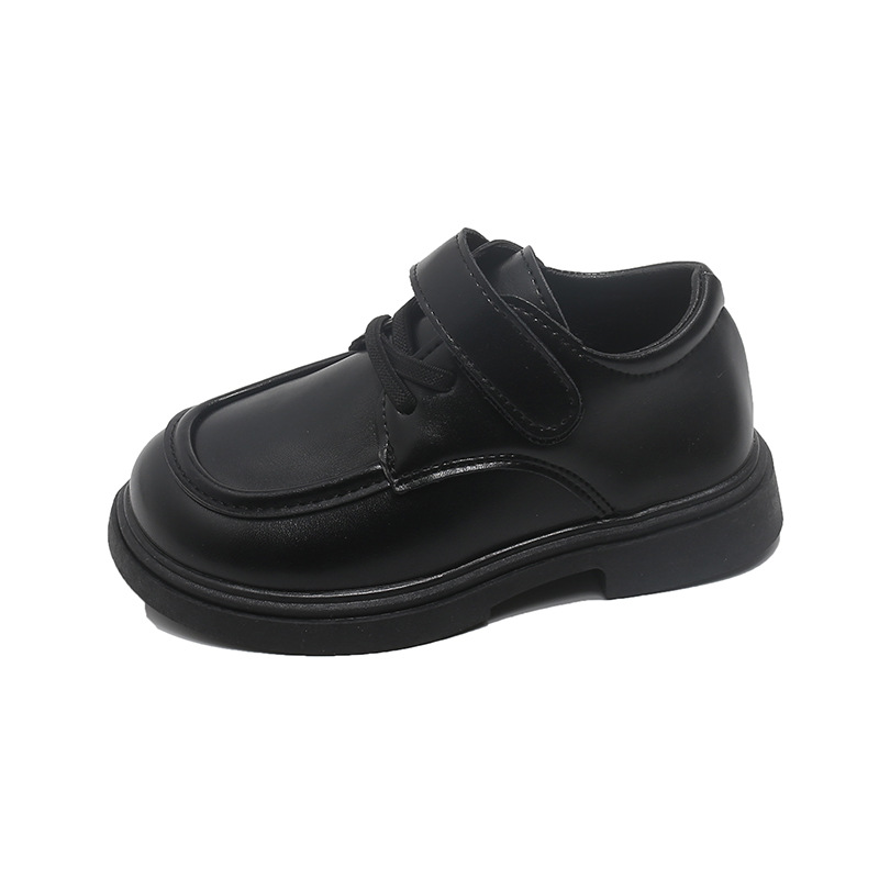 Boys' leather shoes 2026 Spring and Autumn new style children's British style performance campus performance shoes, children's soft sole comfortable single shoe Boys' leather shoes 2026 Spring and Autumn new style children's British style performance campus performance shoes, children's soft sole comfortable single shoe