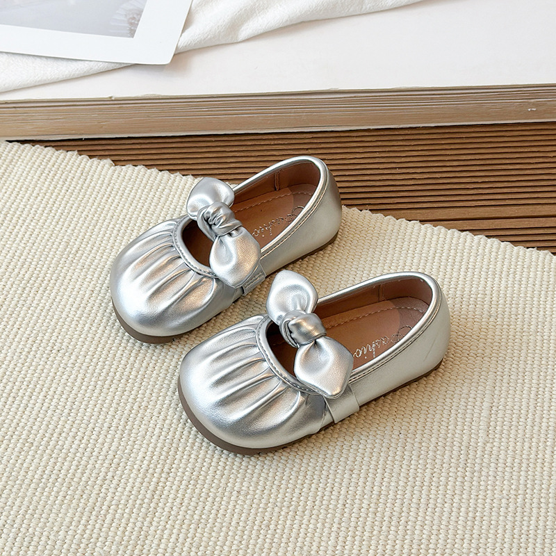 2026 Spring and Autumn New Women's Baby Bow Leather Shoes Mary Jane Princess Shoes Little Girls Soft soled Dance Children's Single Shoes 2026 Spring and Autumn New Women's Baby Bow Leather Shoes Mary Jane Princess Shoes Little Girls Soft soled Dance Children's Single Shoes