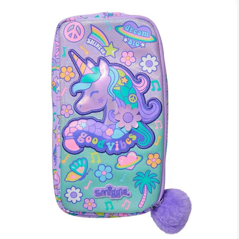 Australian smilgle backpack, coconut tree unicorn, primary and secondary school backpack, children's backpack, meal bag, pencil case, water cup Australian smilgle backpack, coconut tree unicorn, primary and secondary school backpack, children's backpack, meal bag, pencil case, water cup