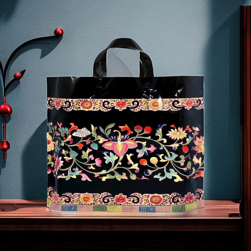Exquisite handbag, clothing bag, gift bag, cosmetics bag, women's clothing, children's clothing, men's clothing bag, thickened shopping bag, plastic Exquisite handbag, clothing bag, gift bag, cosmetics bag, women's clothing, children's clothing, men's clothing bag, thickened shopping bag, plastic