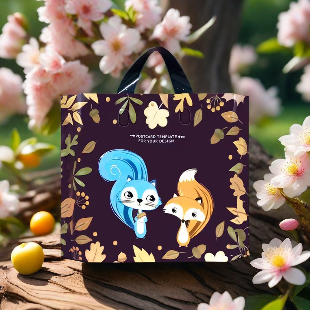 Exquisite handbag, clothing bag, gift bag, cosmetics bag, women's clothing, children's clothing, men's clothing bag, thickened shopping bag, plastic Exquisite handbag, clothing bag, gift bag, cosmetics bag, women's clothing, children's clothing, men's clothing bag, thickened shopping bag, plastic