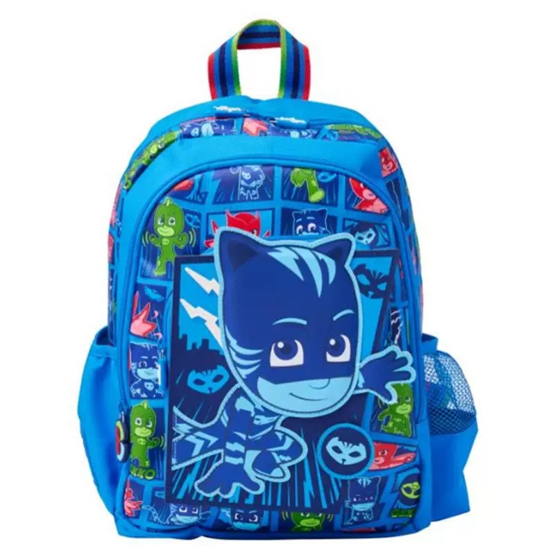 Australian Smiggle Pajama Little Hero Square Student Large Capacity Backpack Handheld Meal Bag Water Cup Folding Wallet