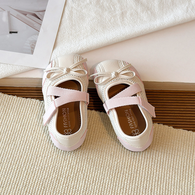 Girls' Shallow Mouth Single Shoes 2026 Spring and Autumn Vintage Mary Jane Versatile Princess Shoes Butterfly Bow Ballet Small Leather Shoes Girls' Shallow Mouth Single Shoes 2026 Spring and Autumn Vintage Mary Jane Versatile Princess Shoes Butterfly Bow Ballet Small Leather Shoes
