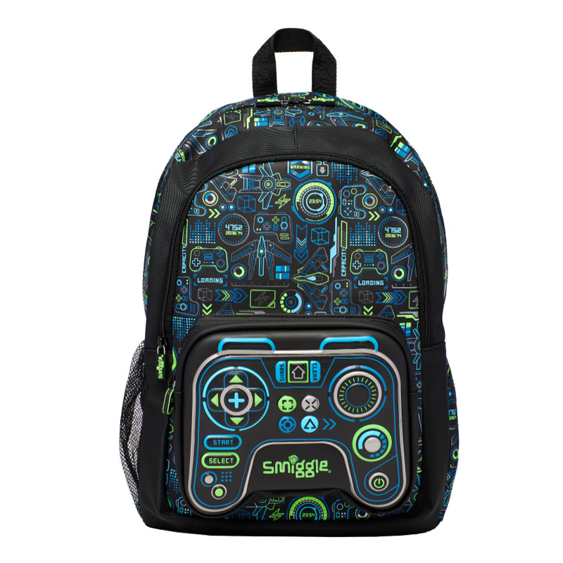 Australian Smiggle gamepad backpack, children's large backpack, student large capacity backpack