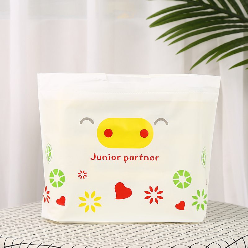 Manufacturer's direct takeaway bag, hand-held children's clothing bag, plastic bag, fast food bag, takeaway bag, packaging bag