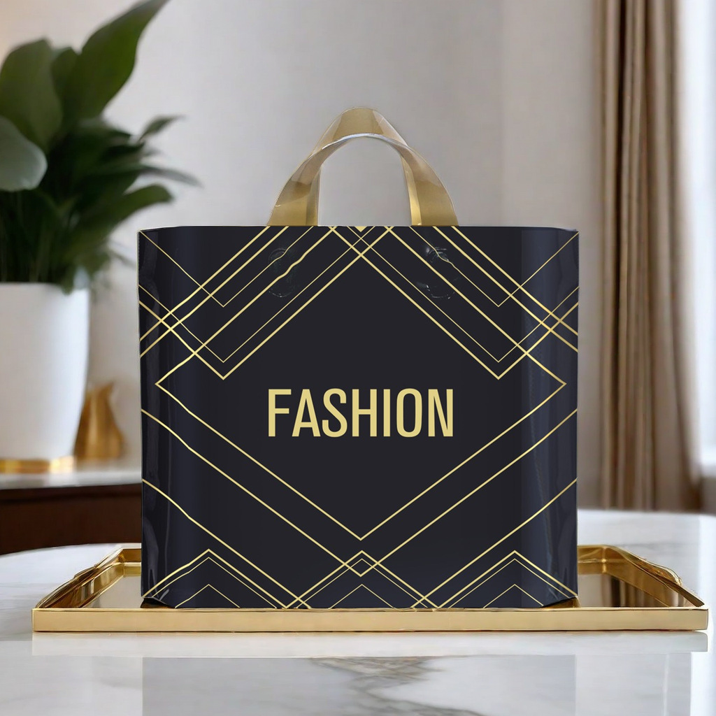 Exquisite handbag, clothing bag, gift bag, cosmetics bag, women's clothing, children's clothing, men's clothing bag, thickened shopping bag, plastic