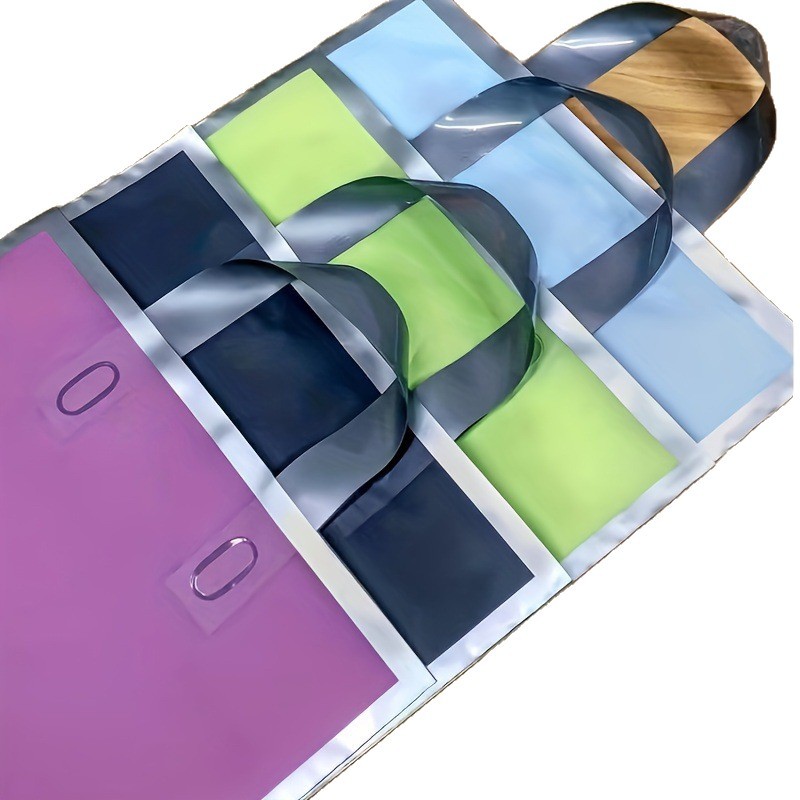 Cross border gift bags, shopping bags, new hand-held clothing, plastic makeup bags for women's clothing, children's clothing bags, shoe washing bags Cross border gift bags, shopping bags, new hand-held clothing, plastic makeup bags for women's clothing, children's clothing bags, shoe washing bags