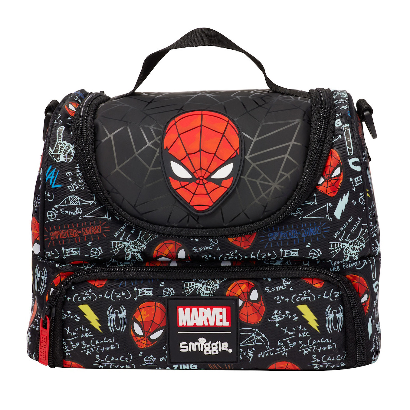Australian smilgle Spider Man backpack, student large capacity backpack, meal bag, stationery set, pencil case, wallet, water cup