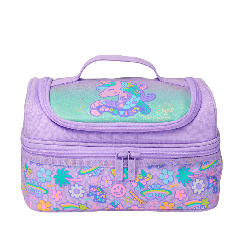 Australian smilgle backpack, coconut tree unicorn, primary and secondary school backpack, children's backpack, meal bag, pencil case, water cup Australian smilgle backpack, coconut tree unicorn, primary and secondary school backpack, children's backpack, meal bag, pencil case, water cup