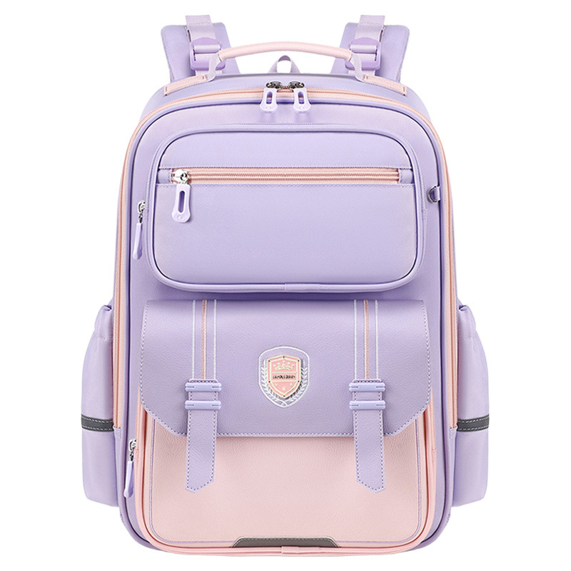 2026 new model of cloud backpack for female elementary school students in grades 1-3 to 6, lightweight and load reducing, large capacity backpack for children