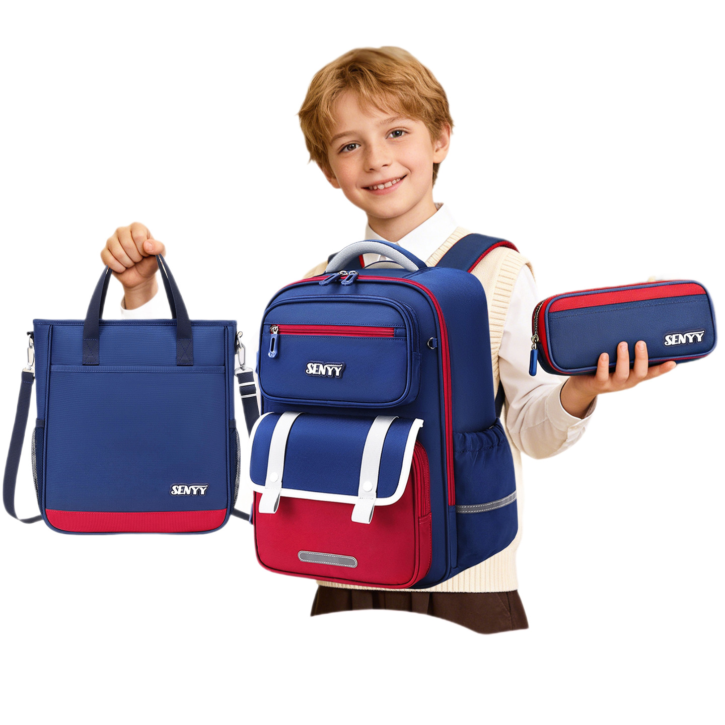 2026 new elementary school backpack, lightweight and lightweight, with large capacity, suitable for boys and girls in grades 1-6 and high aesthetic value